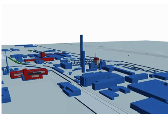 calculation of noise from industrial plants