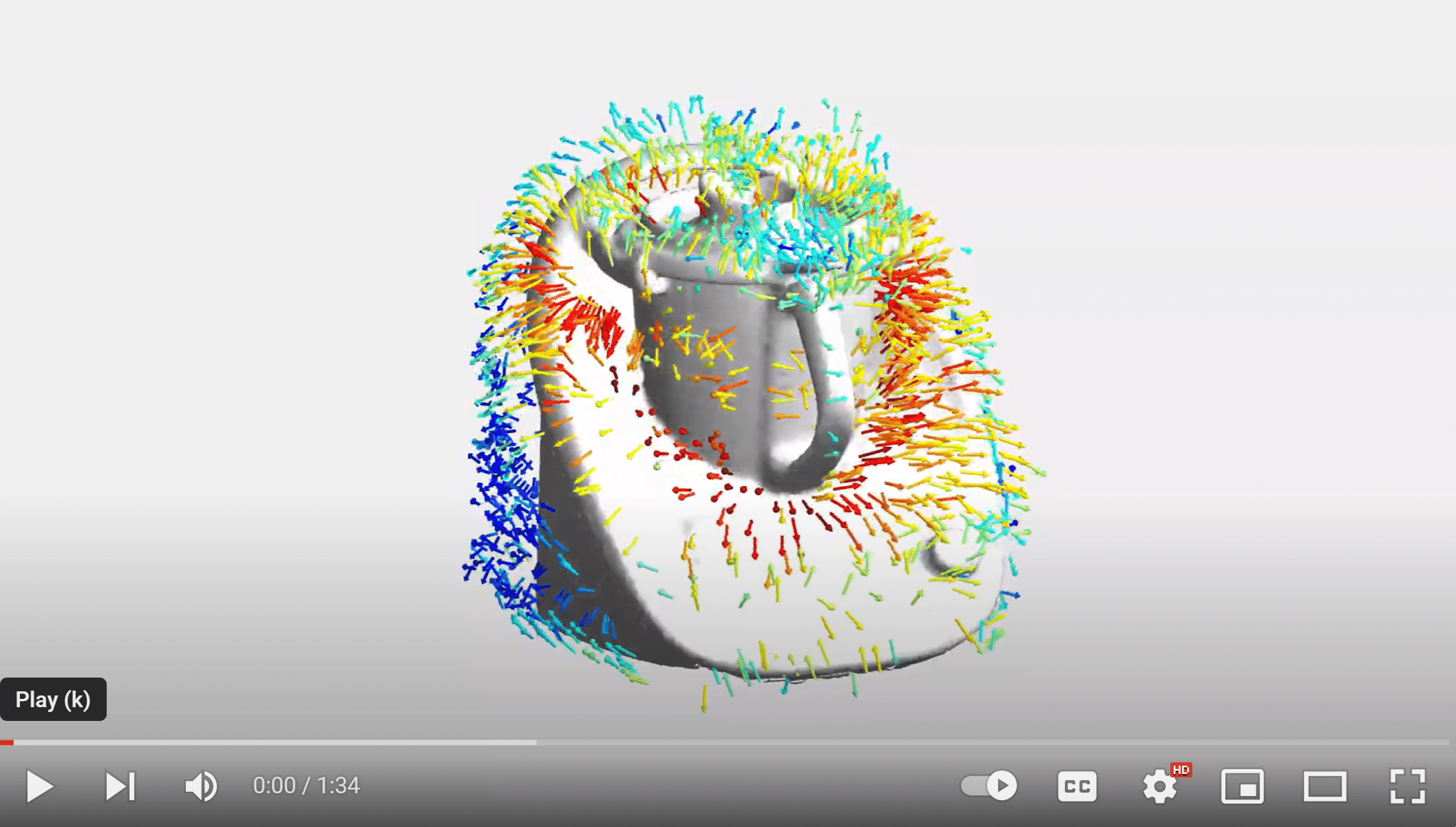 Microflown scan&paint 3d video