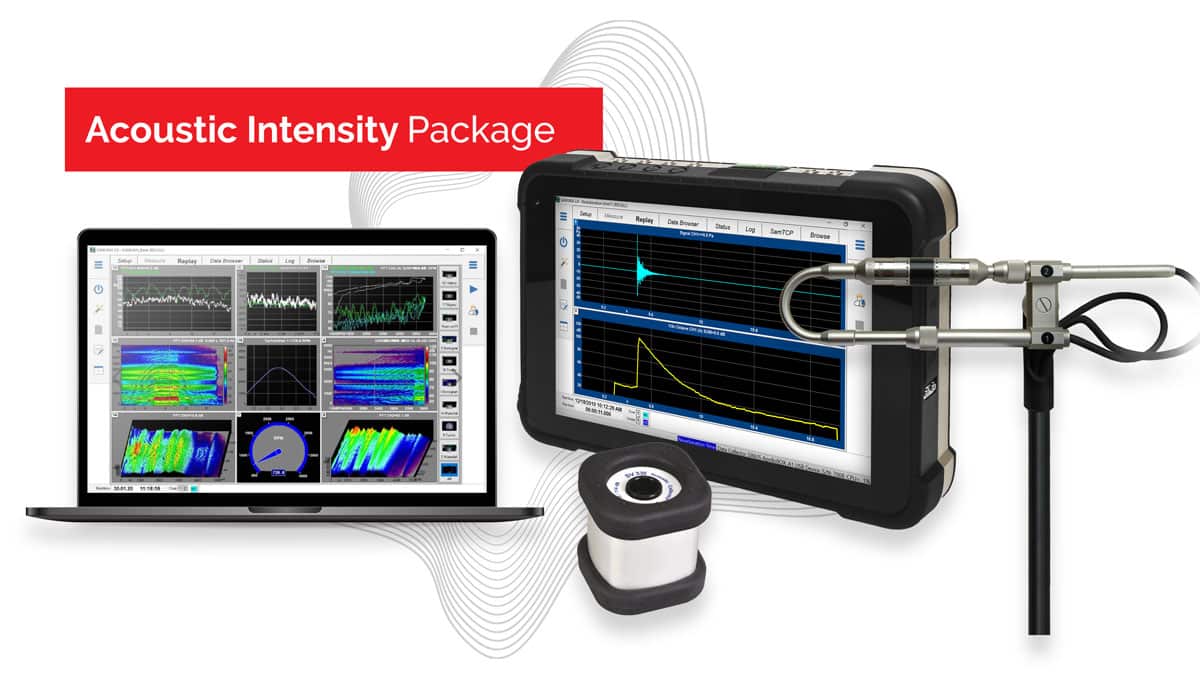 Acoustic intensity package