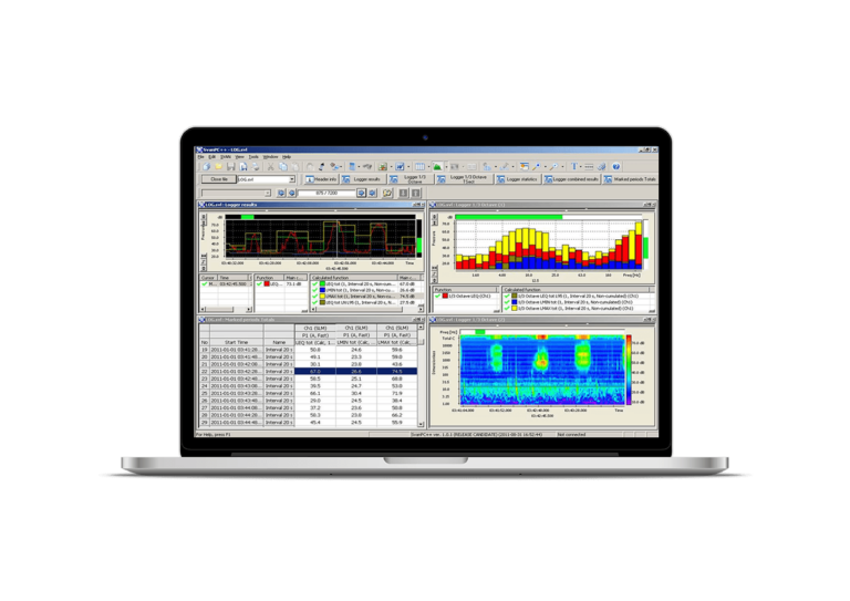 PC software supporting Svantek measuring instruments
