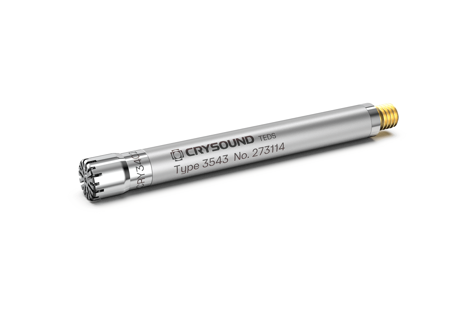 CRY3402-S02 Pressure-Field Microphone Set, 1/4", 1.6mV/Pa