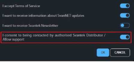 enable support in svannet