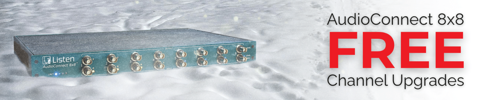Listen Inc Deals - Free channel upgrade Audioconnect 8x8