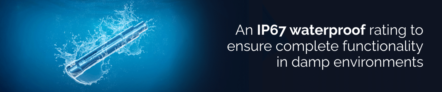 IP67 rating for waterproof